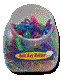 Plastic Snap Clip Keychain - Transparent Colors 108 Jar