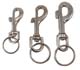 Metal Snap Clips-Chrome