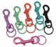 Medium Metal Snap Clip Key Chain - Anodized