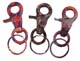 Trigger Snap Clip Keychain