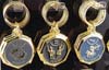 Zodiac Spinner Keychain 