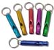Aluminmum Color Whistle Key Chain