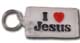 Acrylic I Love (Heart) Jesus Key Chain