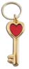 Key With Heart Stained Glass Keychain ( Key To My Heart )