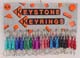Pull Apart Two Part Key Chain Anodized Aluminum