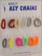 Super Coil Wrist Key Holder Keychain Fashion Colors