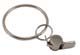 Jailer Ring Keychain With Whistle Silver