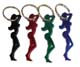 Lady Shape Bottle Opener Key Chain