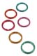Color Split Key Rings 1 Inch 